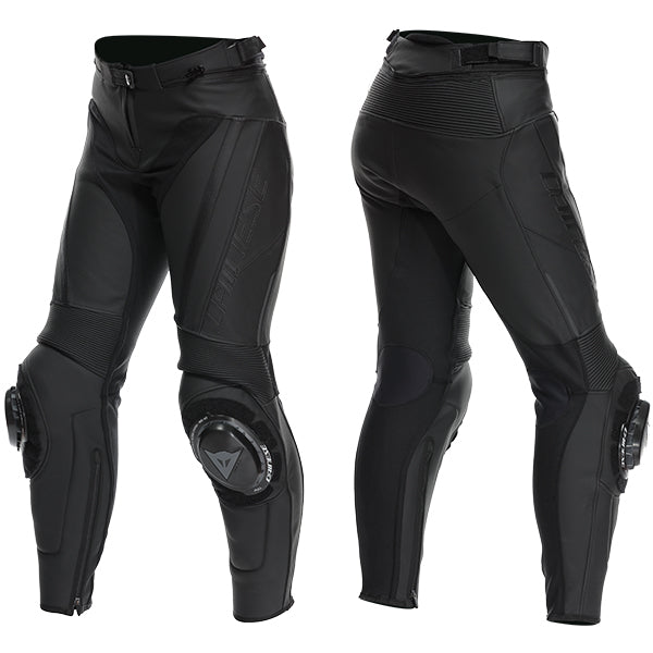 Dainese Delta 4 Ladies Leather Trouser Black / Black