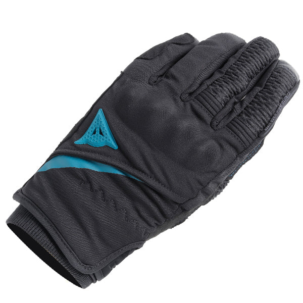 Dainese Trento D-Dry Ladies Gloves Black / Ocean Depth