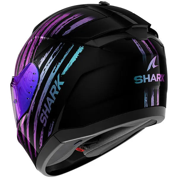 Shark Ridill 2 Full Face Helmet Assya Pearl Black - FREE UK Shipping, FREE 365 Day Returns | Moto Central