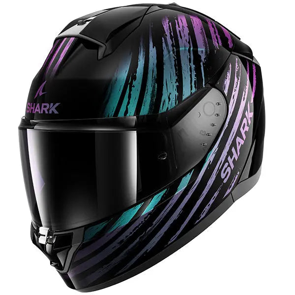 Shark Ridill 2 Full Face Helmet Assya Pearl Black - FREE UK Shipping, FREE 365 Day Returns | Moto Central