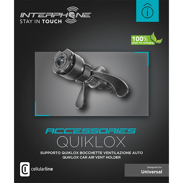 Interphone Quiklox Car Air Vent Holder