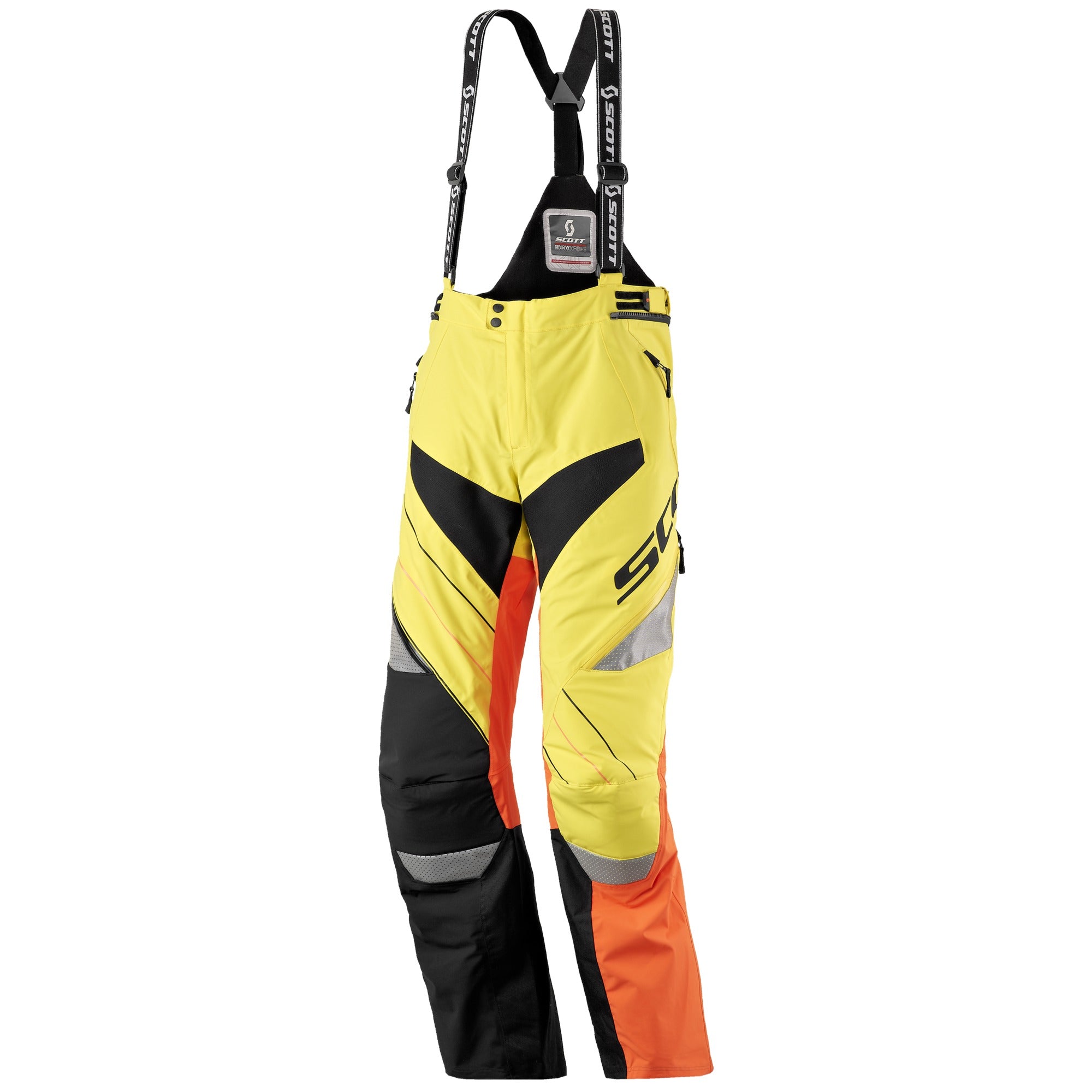 Scott Shell Pro Textile Trouser Neon Yellow / Black