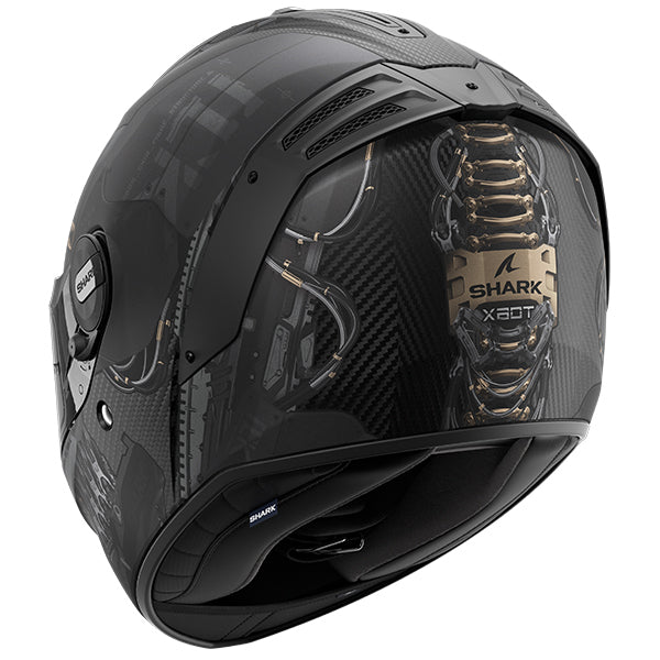 Shark Spartan RS Carbon Full Face Helmet Xbot Black / Anthracite / Gold