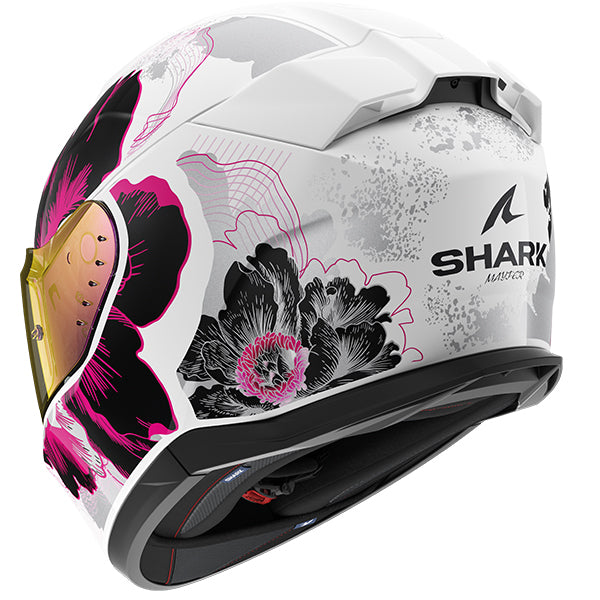 Shark D-Skwal 3 Full Face Helmet Mayfer White / Violet / Anthracite