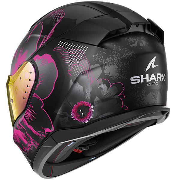 Shark D-Skwal 3 Full Face Helmet Mayfer Black / Anthracite / Violet