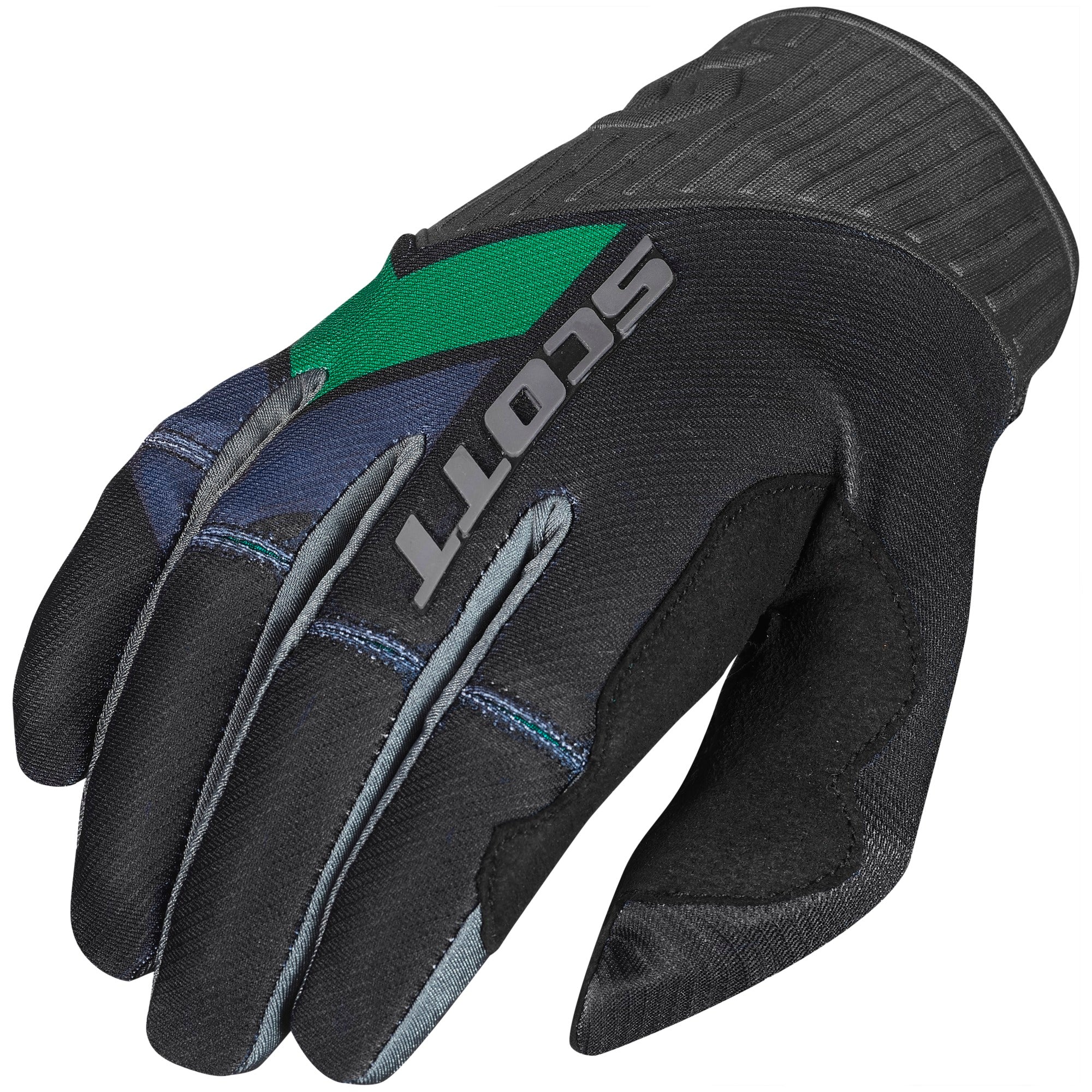 Scott 450 Podium Gloves Black / Green  - FREE UK Shipping, FREE 365 Day Returns | Moto Central