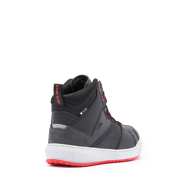 Dainese Suburb D-WP Shoes Black / White / Lava Red