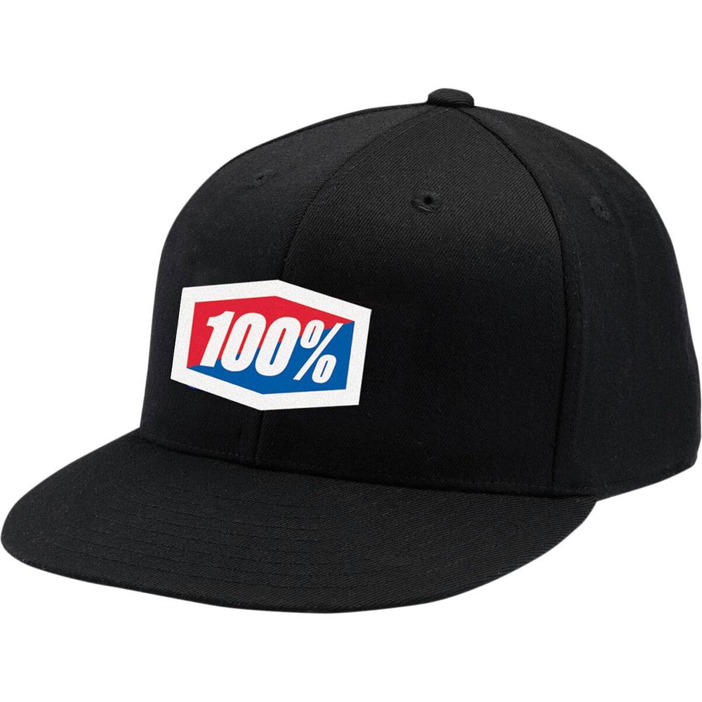 100% Official Flexfit Hat Black / Blue / Red / White