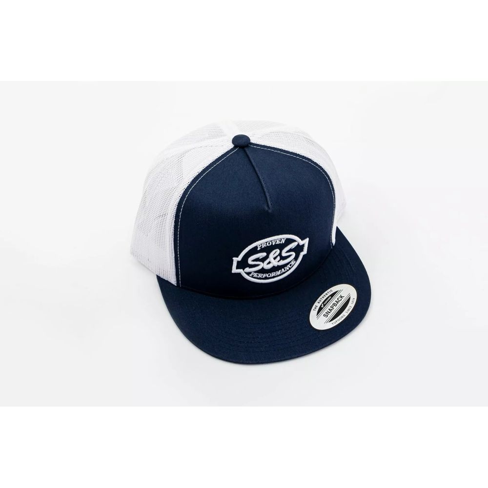 S&S Cycle Trucker Hat Blue