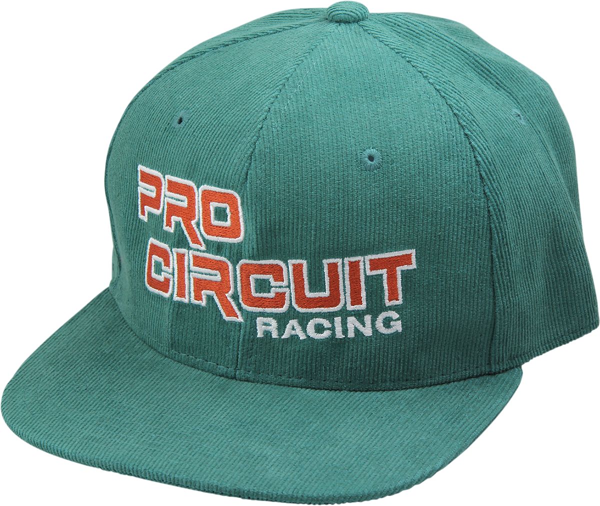 Pro Circuit Retro Snapback Cap Green