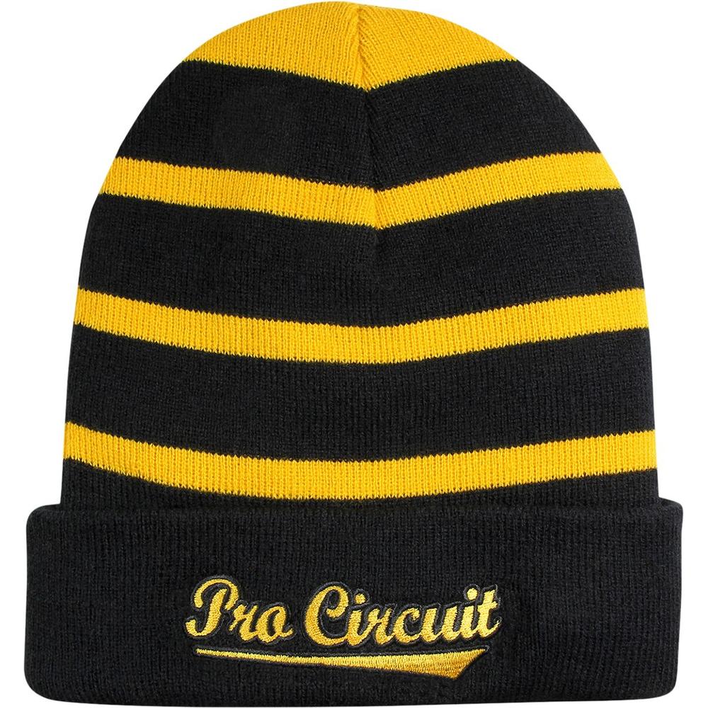 Pro Circuit Stinger Beanie Black / Yellow