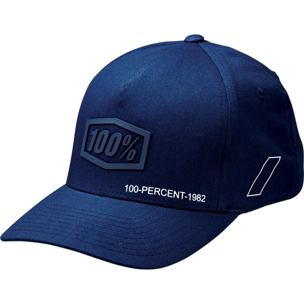 100% Shadow Flexfit Hat Navy