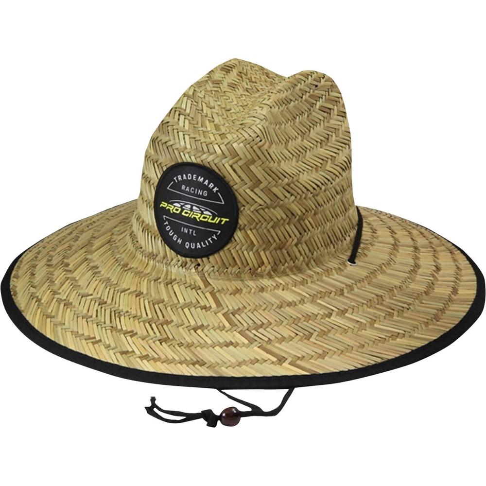 Pro Circuit Straw Hat Yellow