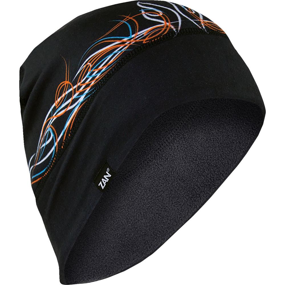 ZAN SportFlex Fleece Beanie Pinstripe Flame  - FREE UK Delivery - Moto Central