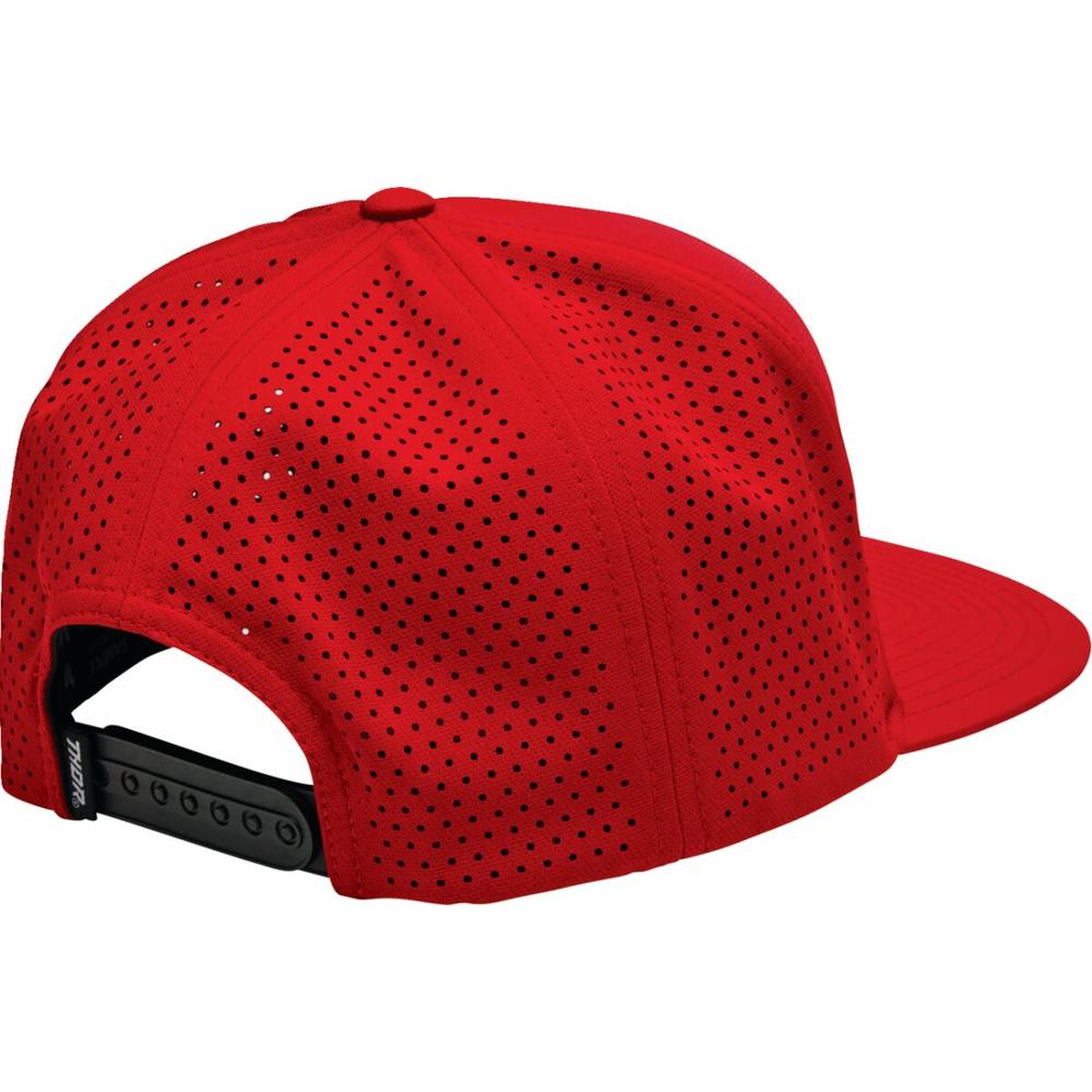 Thor Badge Hat Red - FREE UK Shipping, FREE 365 Day Returns | Moto Central