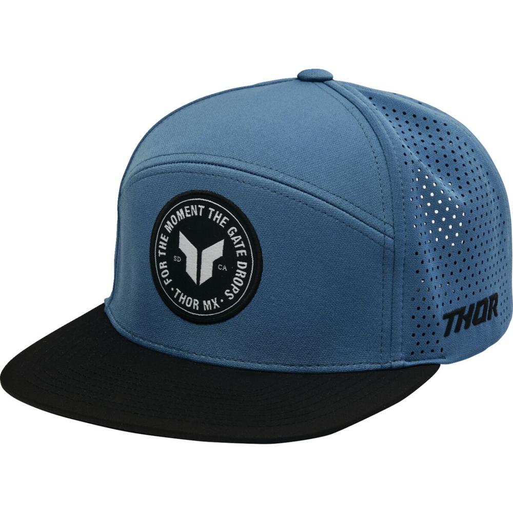 Thor Badge Hat Slate Blue