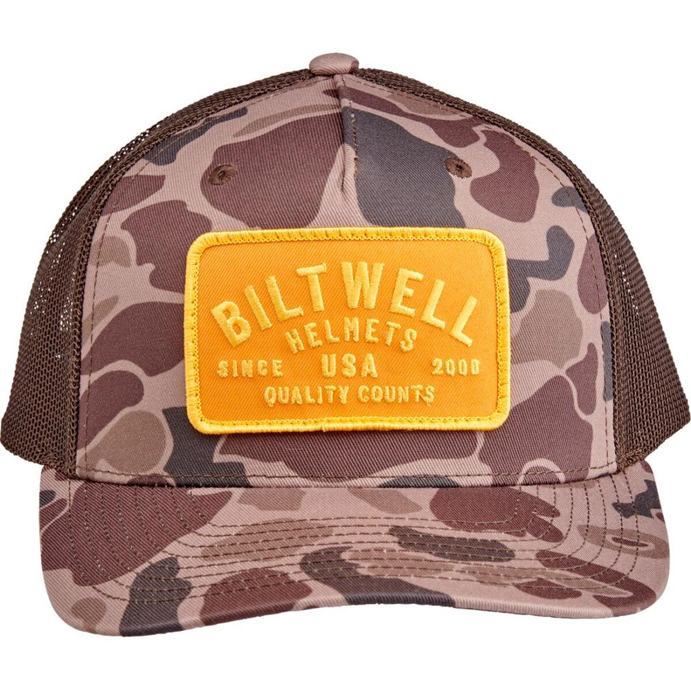 Biltwell Bark Hat Camo Brown