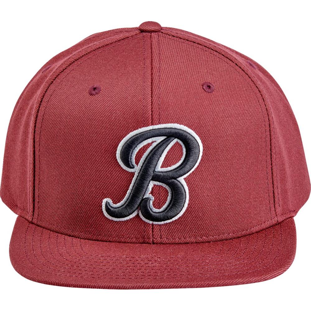 Biltwell Script B Hat Maroon