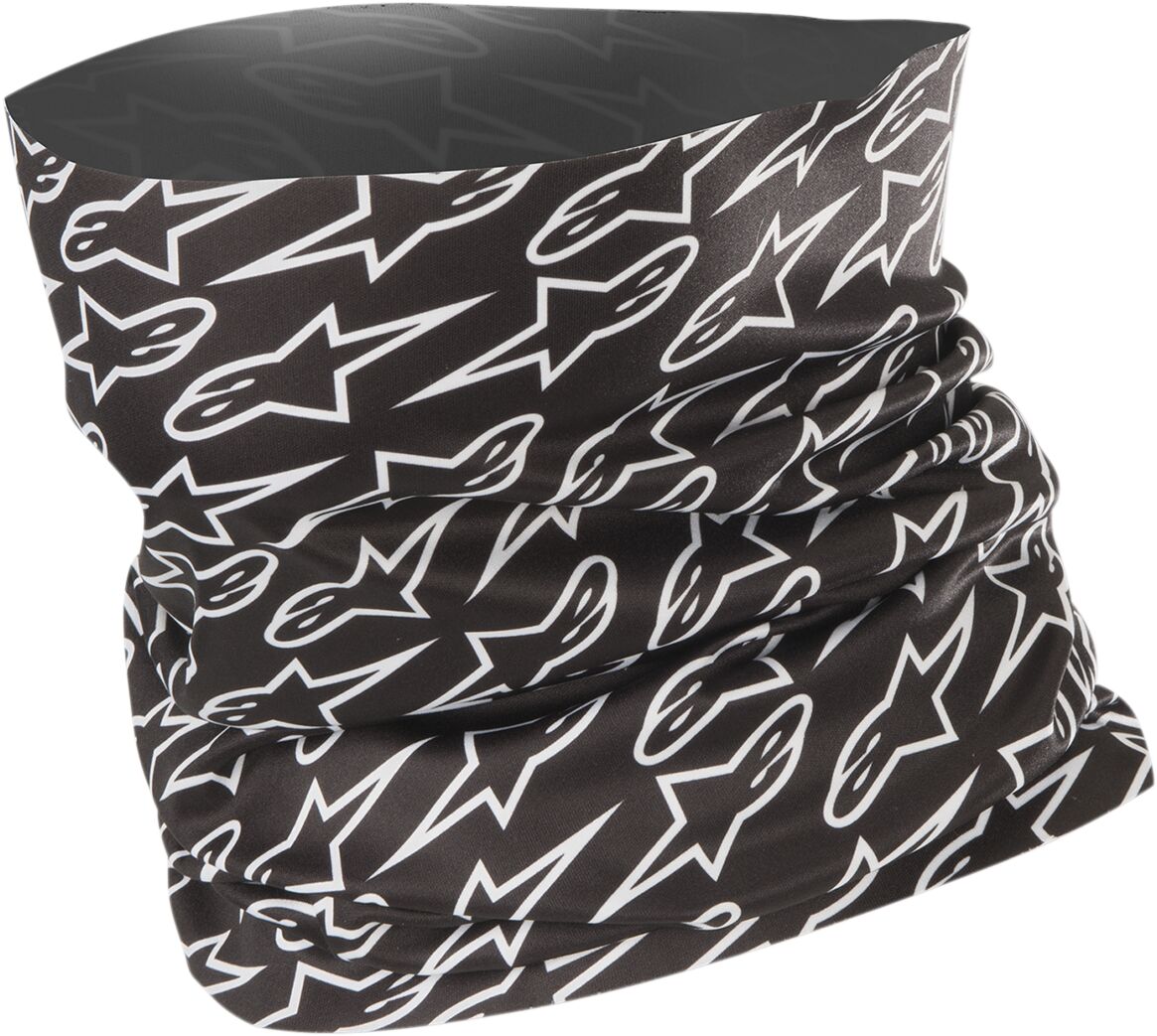 Alpinestars Neck Tube Black / White - FREE UK Shipping, FREE 365 Day Returns | Moto Central