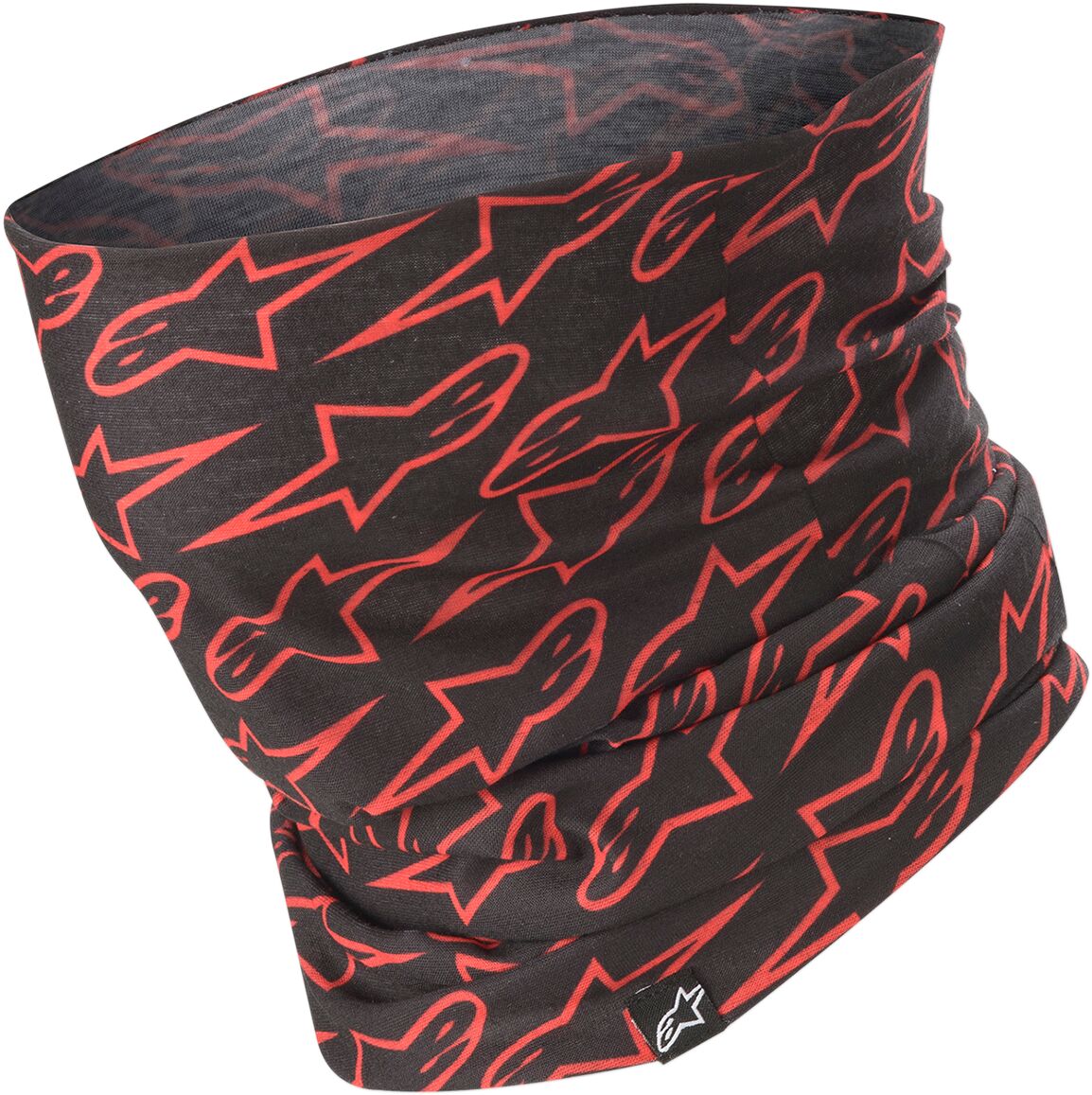 Alpinestars Neck Tube Black / Red - FREE UK Shipping, FREE 365 Day Returns | Moto Central