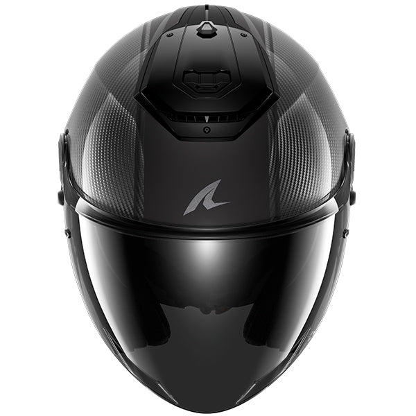 Shark RS Jet Carbon Open Face Helmet Blank Black / Carbon