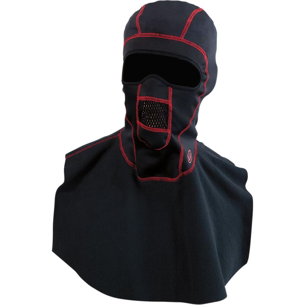 Arctiva Windshield Balaclava With Dickie Black / Red