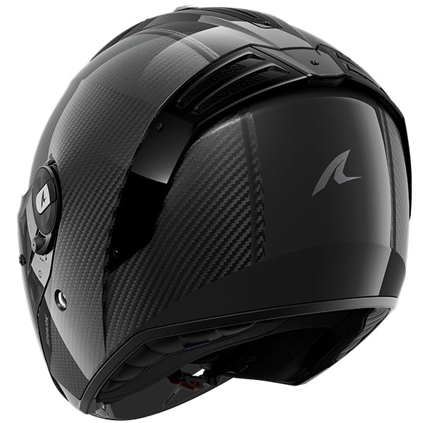 Shark RS Jet Carbon Open Face Helmet Blank Black / Carbon