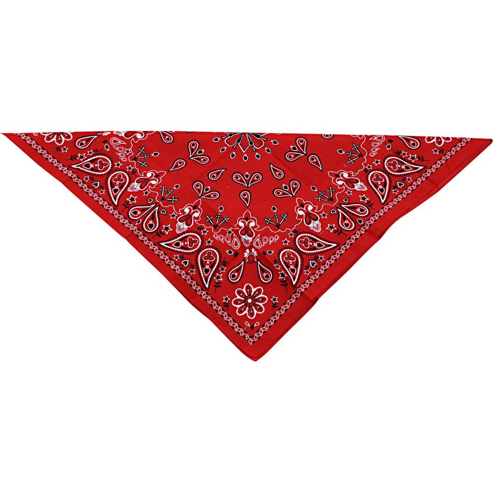 ZAN Cotton Bandana Red