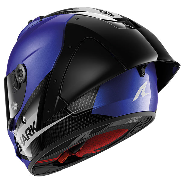 Shark Aeron-GP Full Face Helmet Blank SP Blue / Carbon / Black