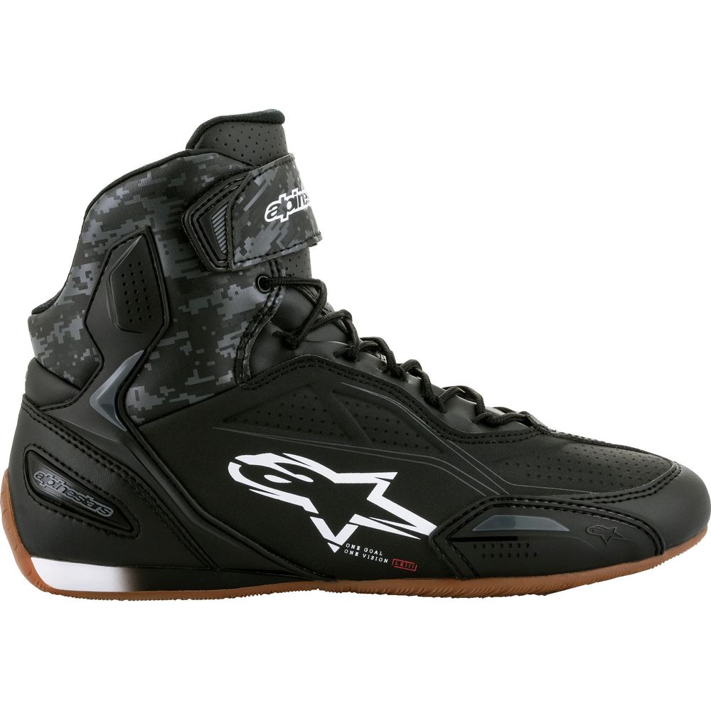 Alpinestars Faster-3 Shoes Black / Dark Grey / Gum