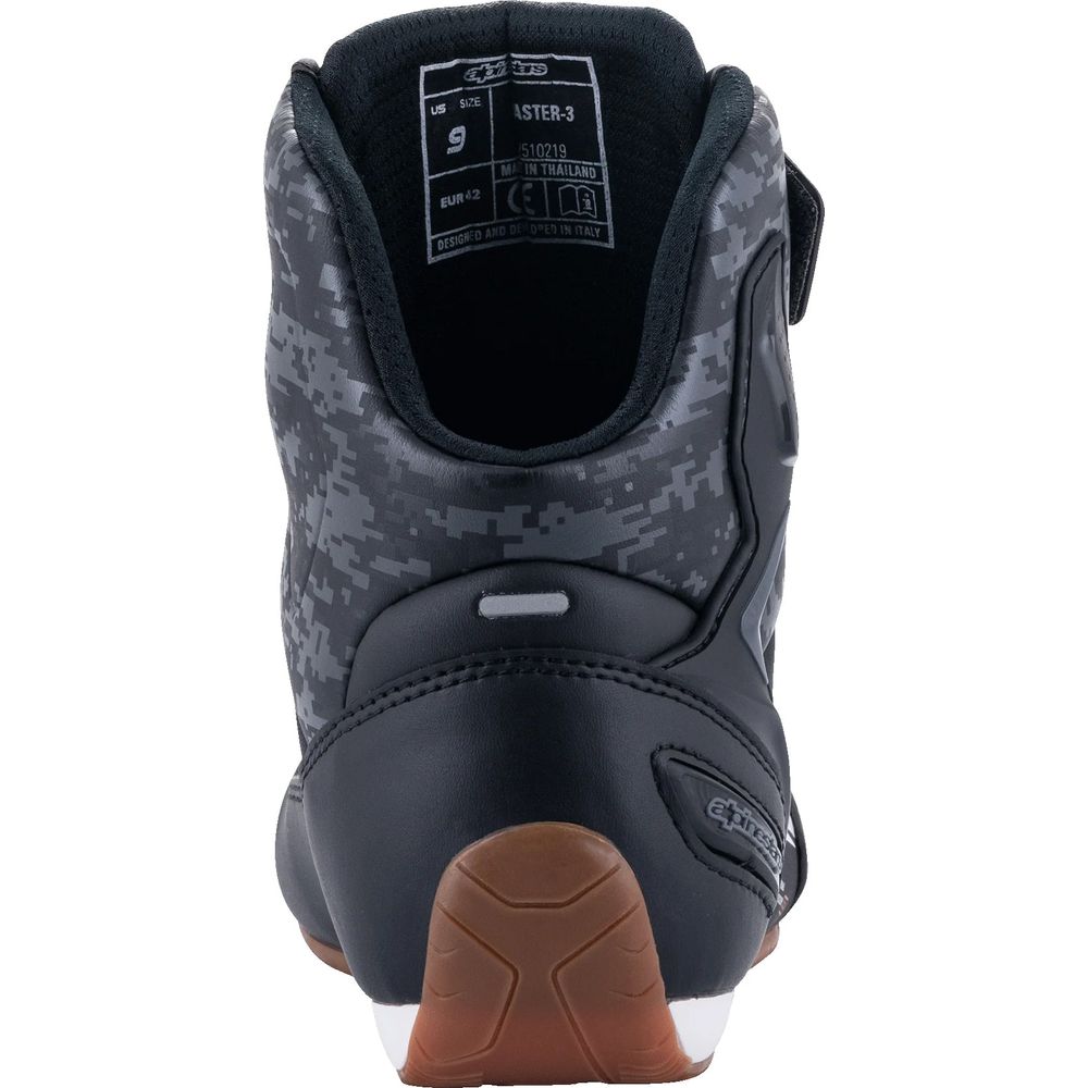 Alpinestars Faster-3 Shoes Black / Dark Grey / Gum