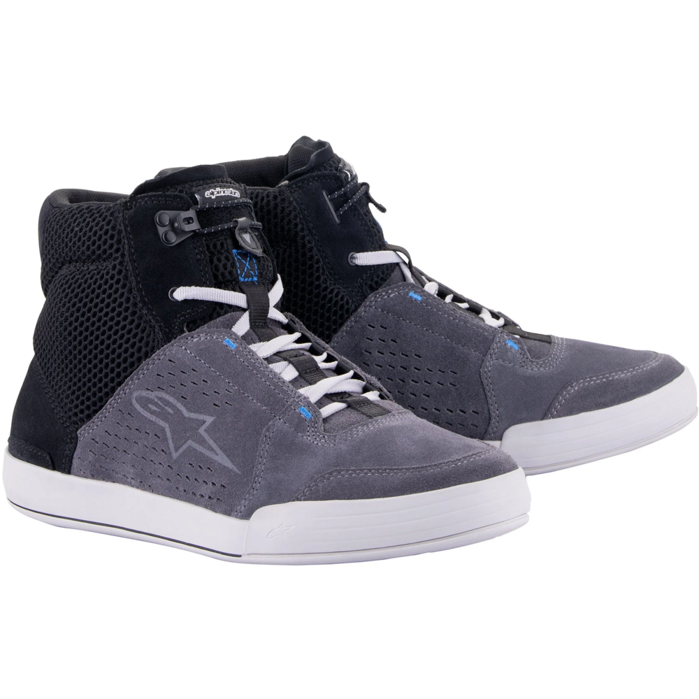 Alpinestars Chrome Air Shoes Black / Cool Grey / Blue