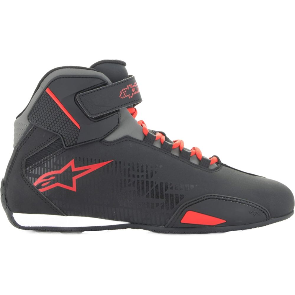 Alpinestars Sektor Riding Shoes Black / Bright Red