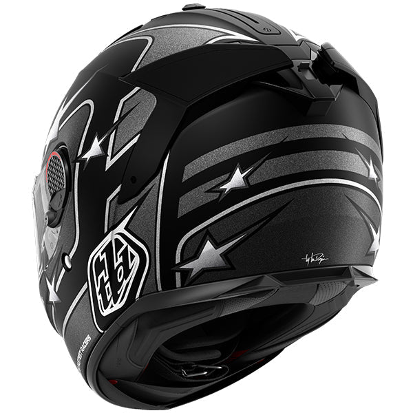 Shark x Troy Lee Designs Spartan GT Pro Full Face Helmet Flagstaff Black / Anthracite / Silver