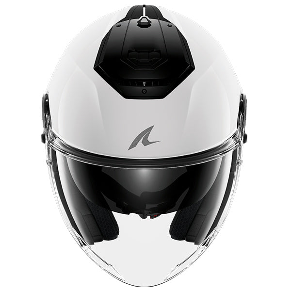 Shark RS Jet Open Face Helmet Blank White