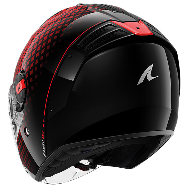 Shark RS Jet Open Face Helmet Stride Black / Red / Anthracite - FREE UK Shipping, FREE 365 Day Returns | Moto Central