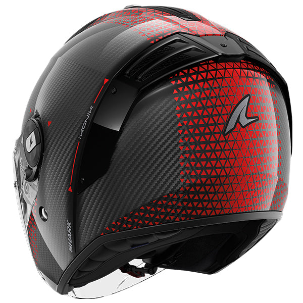 Shark RS Jet Carbon Open Face Helmet Ikonik Carbon / Red / Chrome