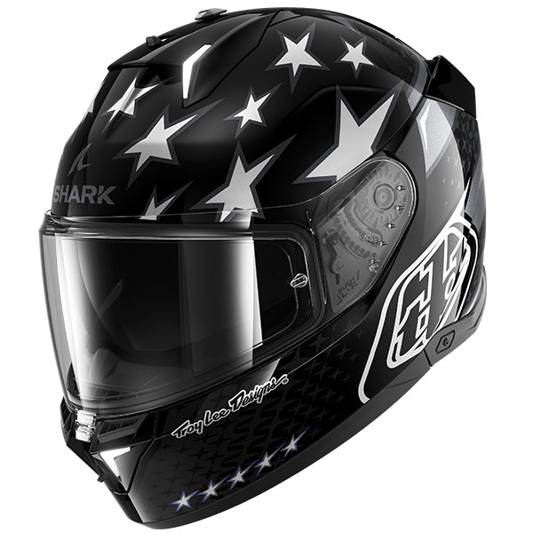 Shark x Troy Lee Designs Skwal i3 Full Face Helmet US Flag Black / Anthracite