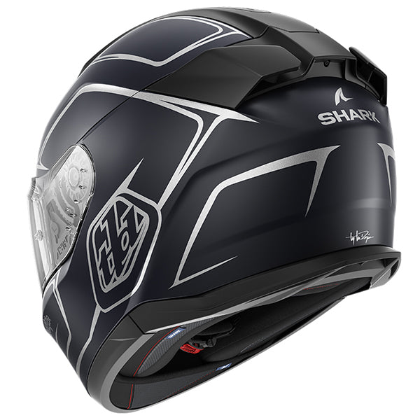 Shark x Troy Lee Designs D-Skwal 3 Full Face Helmet Drone Black / Silver  - FREE UK Shipping, FREE 365 Day Returns | Moto Central