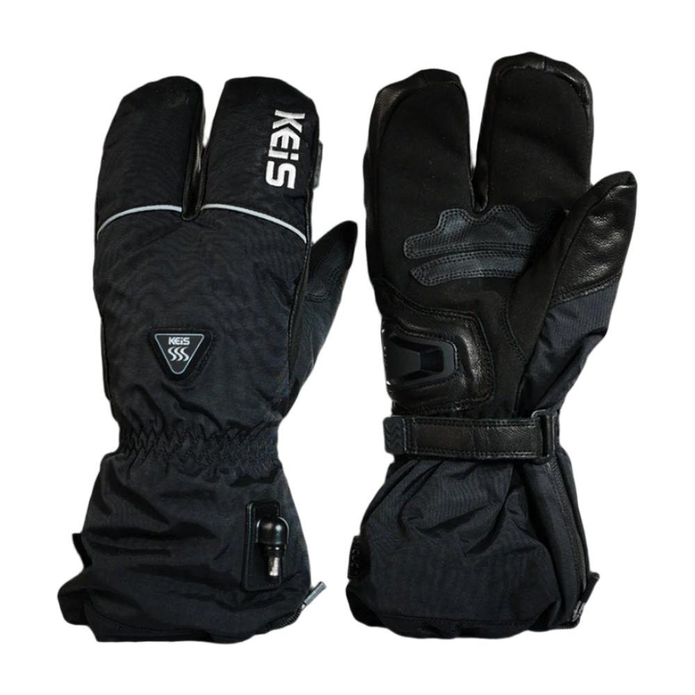 Keis Extreme G301 Premium Heated 3-Finger Textile Gloves