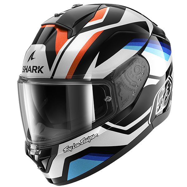 Shark x Troy Lee Designs Ridill 2 Full Face Helmet Apex Black / White / Blue