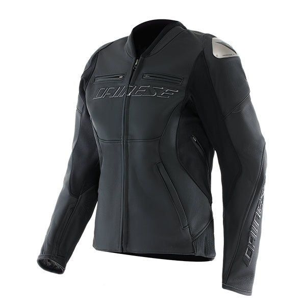 Dainese Racing 5 Ladies Leather Jacket Black FREE UK Delivery, FREE 365 Day Returns | Moto Central