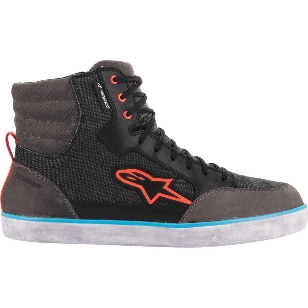 Alpinestars J-6 Waterproof Boots Black / Anthracite / Blue