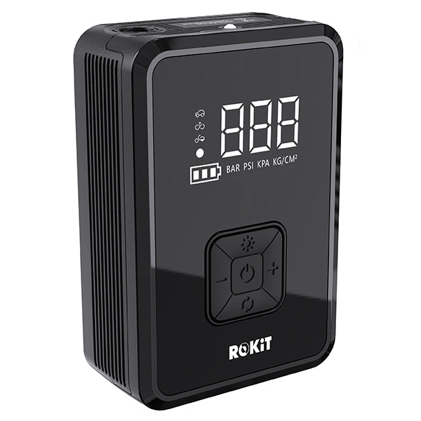 ROKiT Up Tyre Inflator 5200 mAh - FREE UK Shipping, FREE 365 Day Returns | Moto Central