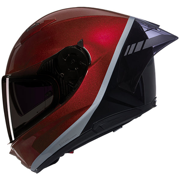 Nolan N60-6 Sport Vern Speciale Full Face Helmet Red / Black / Silver