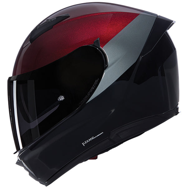 Nolan N60-6 Vern Speciale Full Face Helmet Red / Black / Grey - FREE UK Shipping, FREE 365 Day Returns | Moto Central