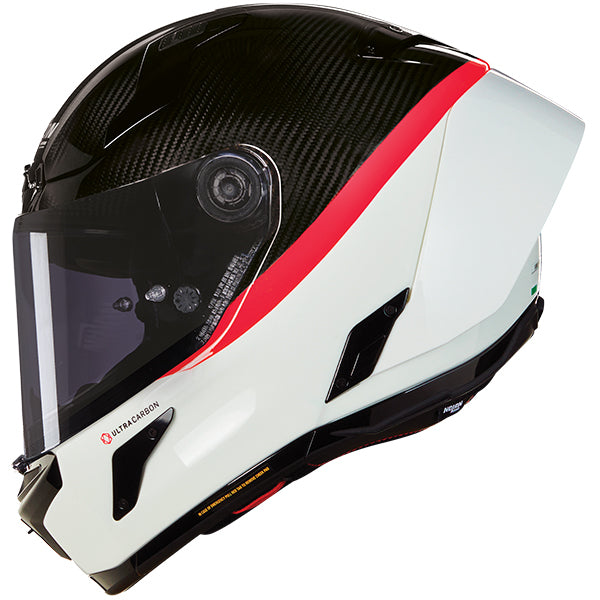 Nolan X-804 RS DOC Full Face Helmet Carbon / White / Red