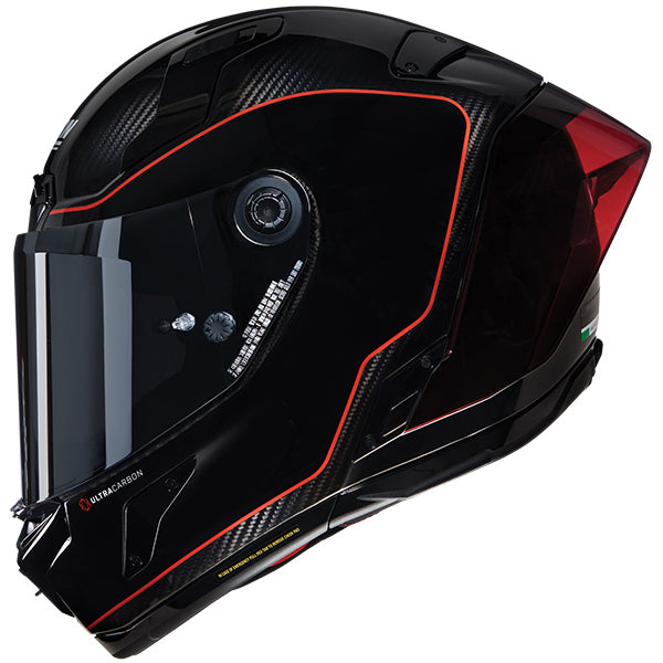 Nolan X-804 RS Asso Di Picche Full Face Helmet Carbon / Red