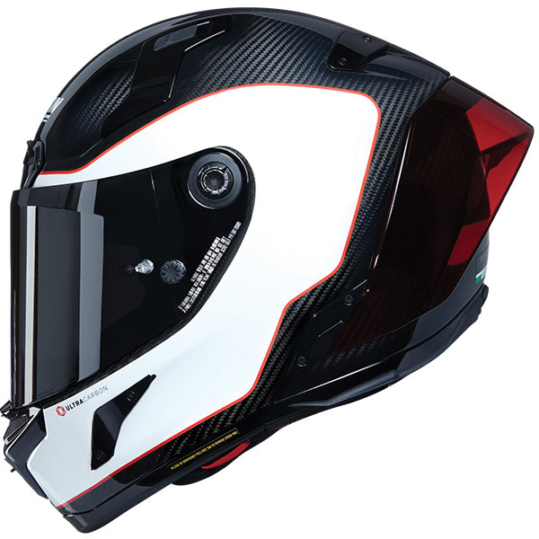 Nolan X-804 RS Asso Di Picche Full Face Helmet Carbon / White / Red