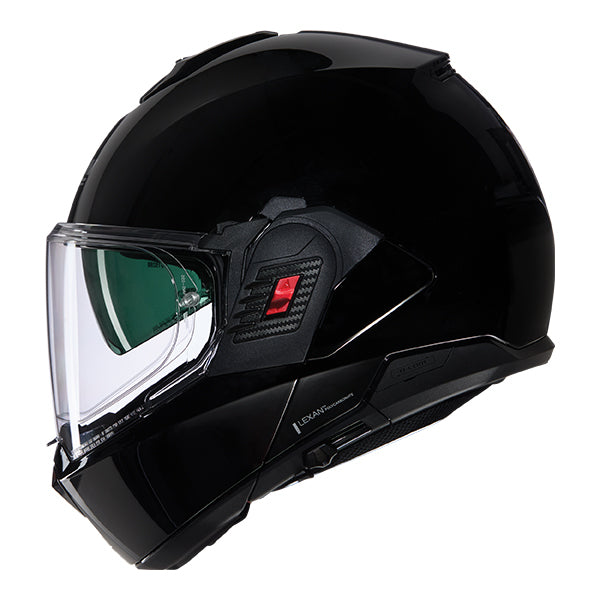 Nolan N120-1 Classico Modular Flip-Up Helmet Black - FREE UK Shipping, FREE 365 Day Returns | Moto Central